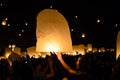 Loi Krathong chiangmai thailand