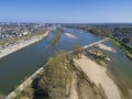 Loire river in Orleans, Loiret