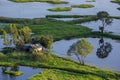 Loktak Lake, Manipur, Asia`s largest freshwater lake, India