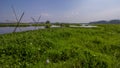 Loktak Lake, Manipur, Asia`s largest freshwater lake, India Royalty Free Stock Photo