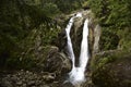Lolaia waterfall, National Park Retezat, Romania Royalty Free Stock Photo