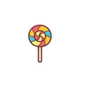 lolipop icon design illustration image Royalty Free Stock Photo