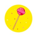 Lolipop icon design Royalty Free Stock Photo