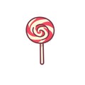 lolipop icon illustration design images Royalty Free Stock Photo