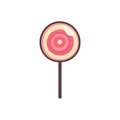 lolipop icon illustration design images Royalty Free Stock Photo