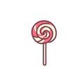 lolipop icon illustration design images Royalty Free Stock Photo