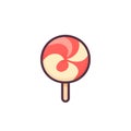 lolipop icon illustration design images Royalty Free Stock Photo