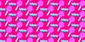 Lollipop background neon concept pattern