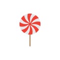 Lollipop candy graphic design template vector isolated