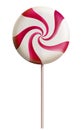 Lollipop candy red