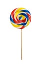 Lollipop isolated on white Royalty Free Stock Photo