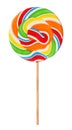 Lollipop isolated on white Royalty Free Stock Photo