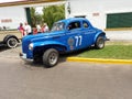 old Ford V8 De Luxe model 81A coupe, 1938. TC racing. Silvestre Ortensi. CADEAA 2021 classic cars.