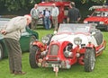 Lomax kit car at Fortrose. Royalty Free Stock Photo