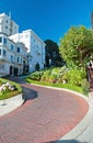 Lombard street in San Francisco