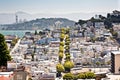 Lombard Street, San Francisco Royalty Free Stock Photo