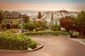 Lombard Street, San Francisco Royalty Free Stock Photo