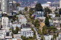 Lombard Street San Francisco, USA Royalty Free Stock Photo