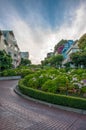 Lombard Street San Francisco, USA Royalty Free Stock Photo