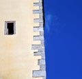 lombardy italy varese abstract wall of a curch broke Royalty Free Stock Photo