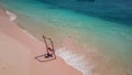 Lombok - girl on the swing Royalty Free Stock Photo