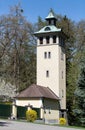 LOMEC - 21 APRIL, 2018: Bell tower, place of pilgrimage