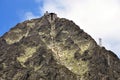 Lomnicky Peak, High Tatras and observatory, Slovakia, Europe Royalty Free Stock Photo