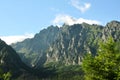 Lomnicky Peak with observatory on top High Tatras Royalty Free Stock Photo