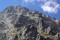 Lomnicky stit - peak in High Tatras, Slovakia Royalty Free Stock Photo