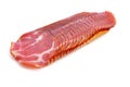 Lomo embuchado, pork meat cold cuts typical of Spain