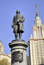 Lomonosov monument