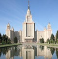 Lomonosov Moscow State University, main building.