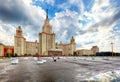 Lomonosov Moscow State University - MSU. MSU is one of Seven Sis