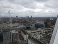 London from above high view