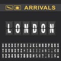 London Airport Time table for departures