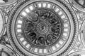 Ceiling of the Dome of St Paul`s Cathedral, London, UK Royalty Free Stock Photo