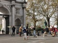 London Climate change protest. Royalty Free Stock Photo