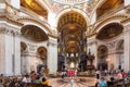 Inside the famous Angelical St. Paul's Cathedral, London