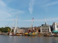 LONDON, AUGUST 30, 2018, Victoria Embankment `super sewer` construction