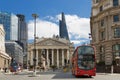 London, Bank of England and Royal Exchange