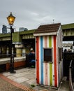 London - Bankside Pier cafe view Royalty Free Stock Photo