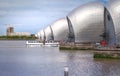 London barrier on the River Thames view Royalty Free Stock Photo