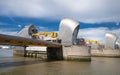 London barrier on the River Thames view Royalty Free Stock Photo