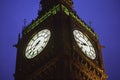 London Big Ben at dusk