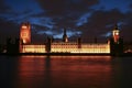 London- Big Ben and House of Parliament Royalty Free Stock Photo