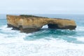 London Bridge. Scenic lookout in the Great Ocean Road, Twelve Apostles,Australia Royalty Free Stock Photo