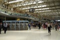 London Bridge Train Station travelers