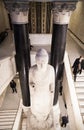 London. British museum interior Royalty Free Stock Photo