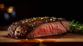 London Broil Steak is delicious food. AI Generated