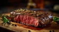 London Broil Steak is delicious food. AI Generated